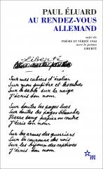 Librairie La 25e Heure - Un peu de douceur Poème de Paul Éluard,  intitulé couvre-feu (recueil Poésie et vérité 1942) #couvrefeu #poesie